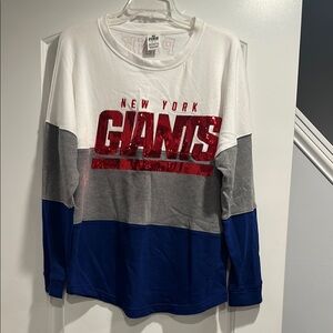 PINK Victoria's Secret New York Giants Sequin Sweatshirt